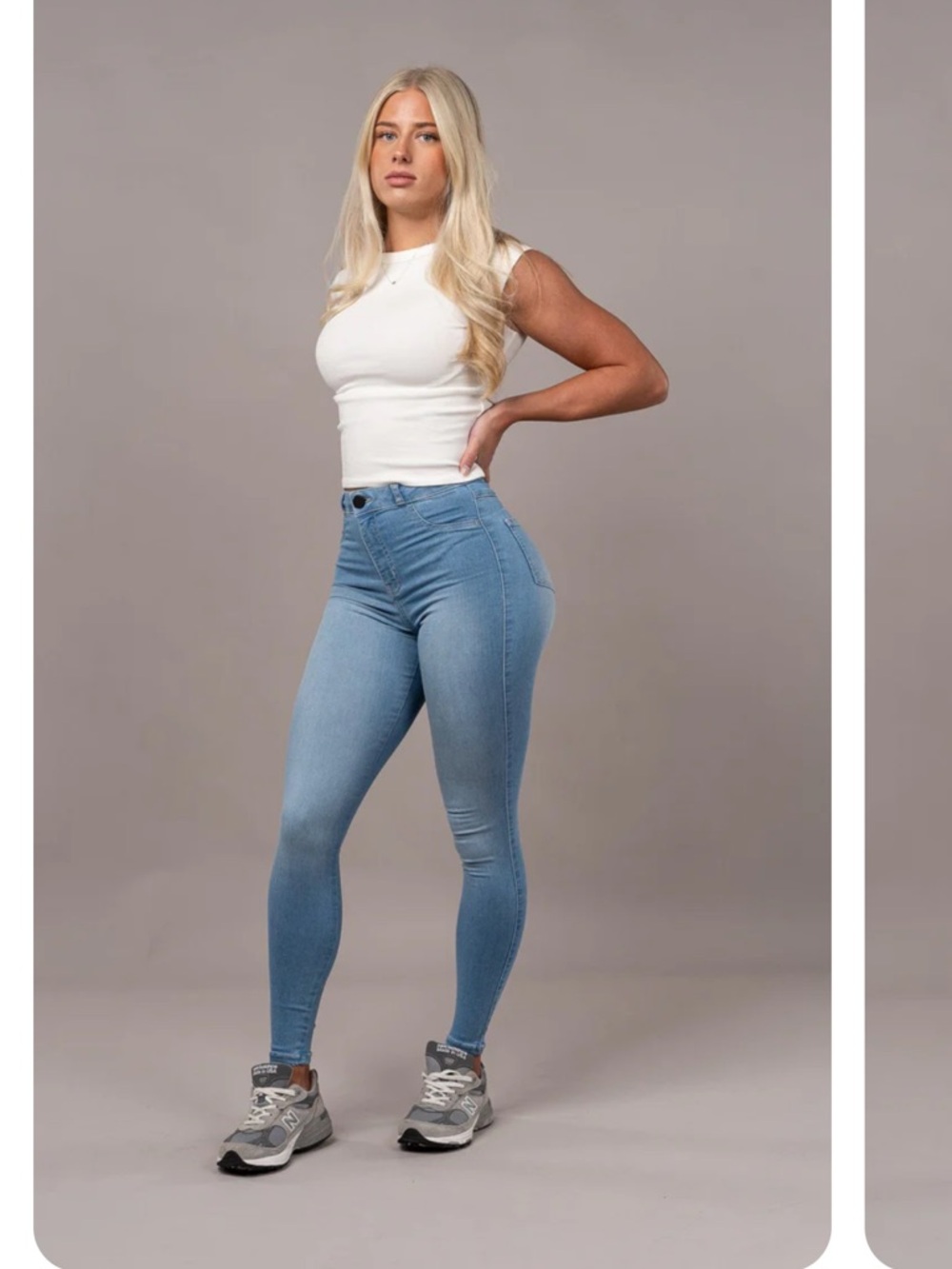 FitJeans Contour - Arctic Light Blue XXS Lightly Worn